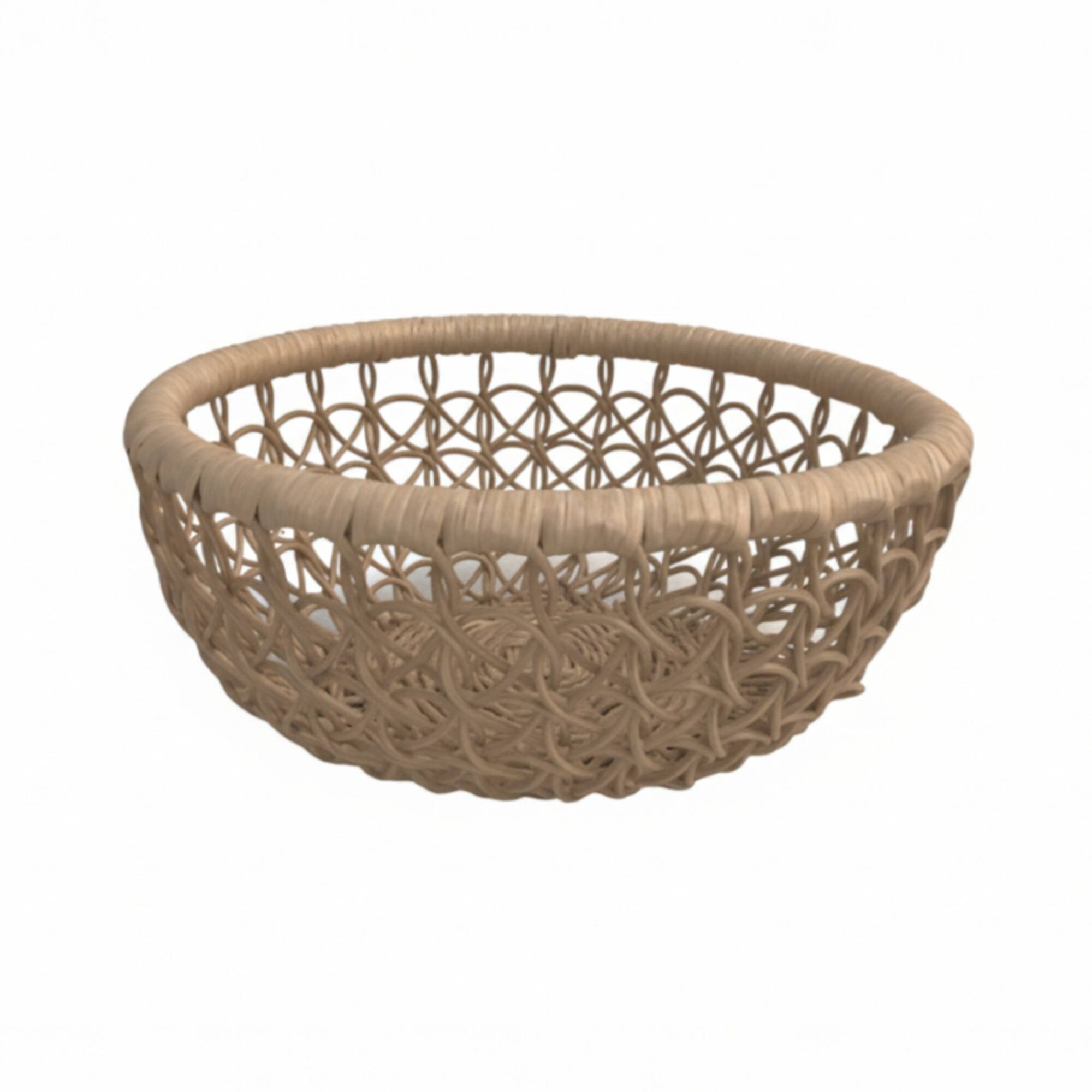 Open Bowl Rattan Basket by Ashland